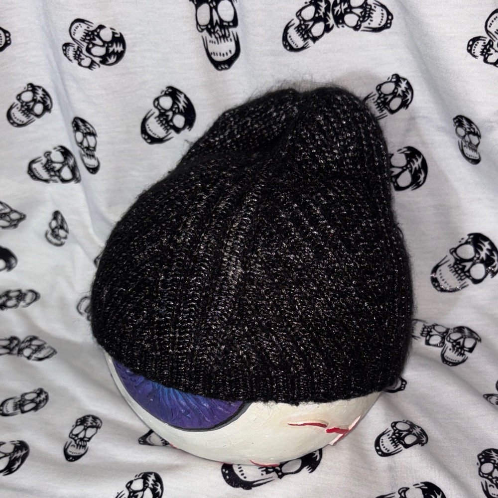 Mossimo Supply Co. Black Ribbed Beanie